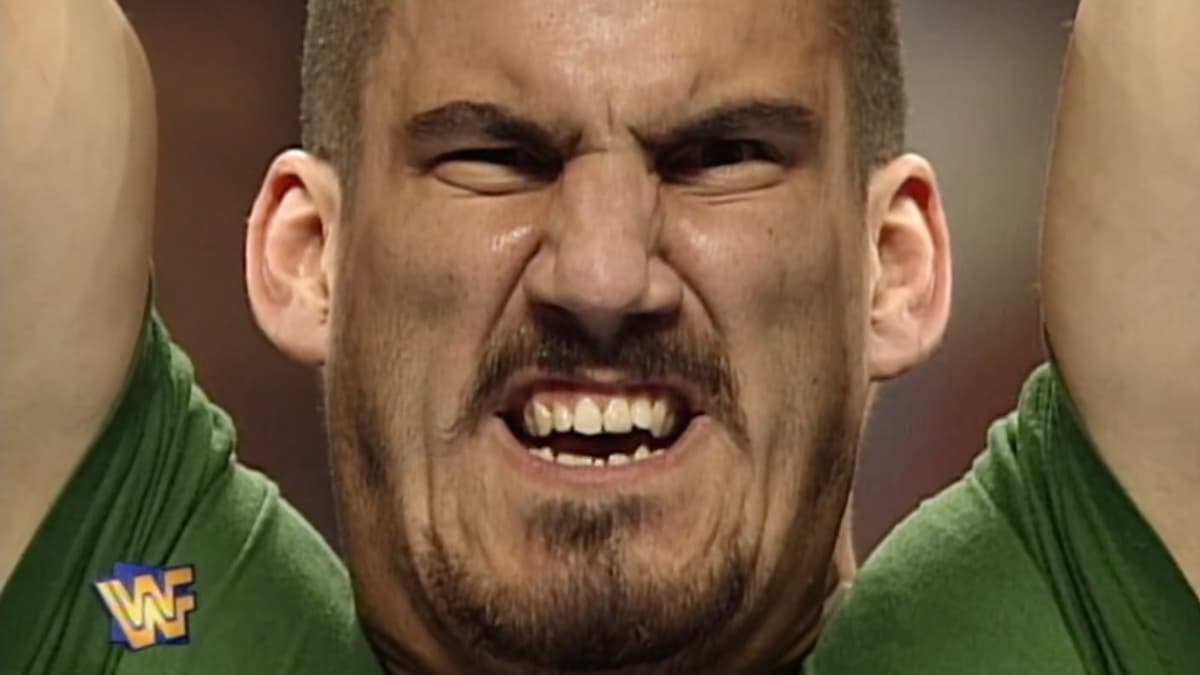 Close up of Kurrgan at Survivor Series 1997