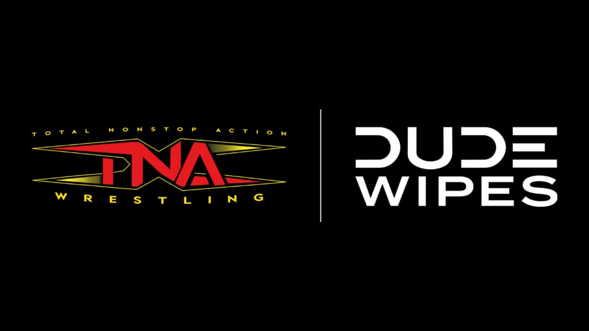TNA and Dude Wipes logos