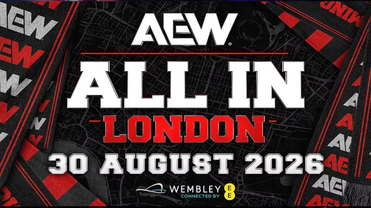 Announcement for AEW All In London 2026