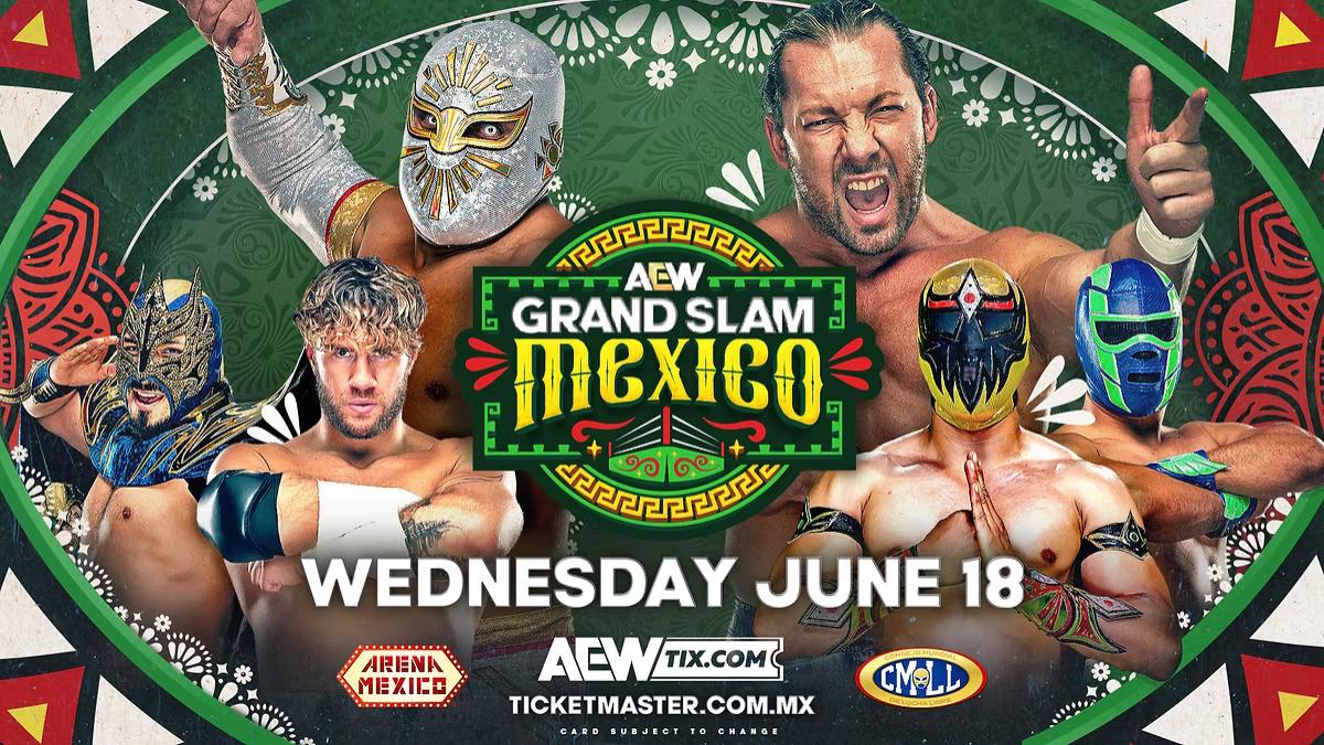 Poster for AEW Grand Slam Mexico