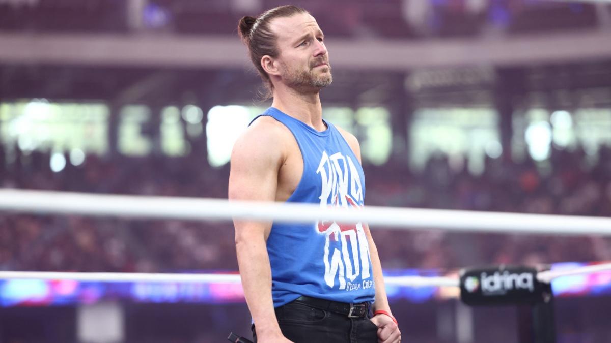 Adam Cole sad at All In 