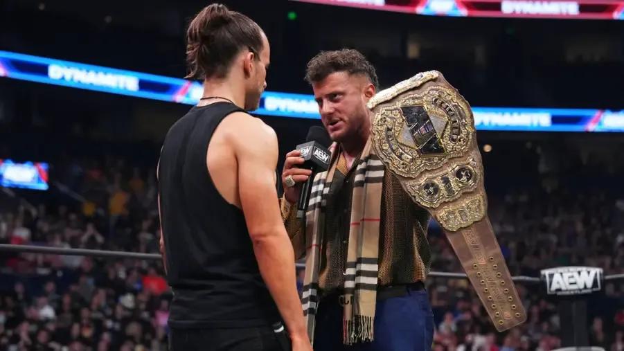 Adam Cole MJF AEW Dynamite August 2023.jpg