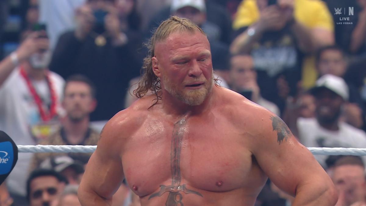 Brock Lesnar at WWE WrestleMania 42