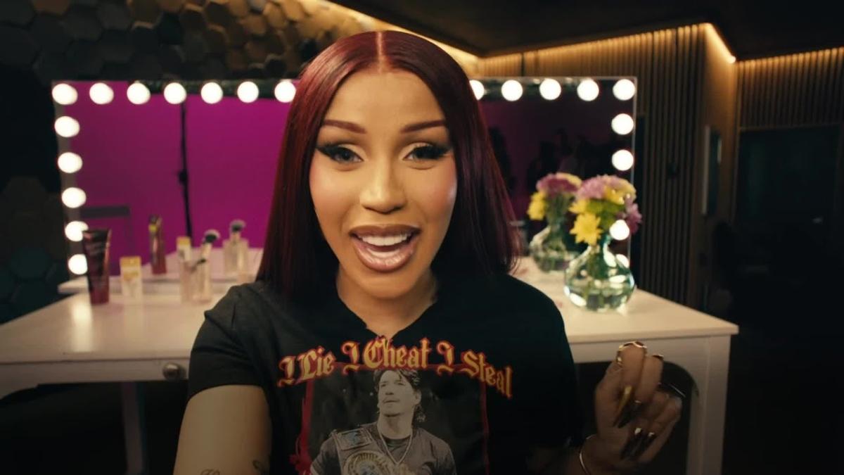 Cardi B wears an Eddie Guerrero t-shirt while promoting her appearance at WWE SummerSlam 2025