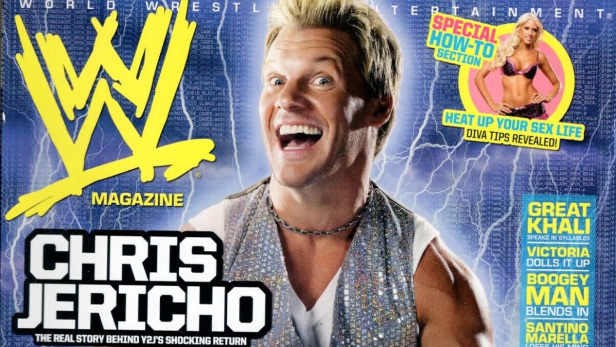 Chris Jericho on the cover of the Holiday 2007 issue of WWE Magazine