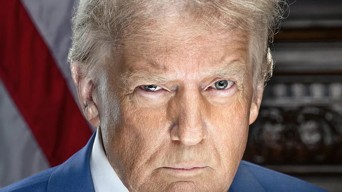 Donald Trump's presidential pic for 47th presidency 