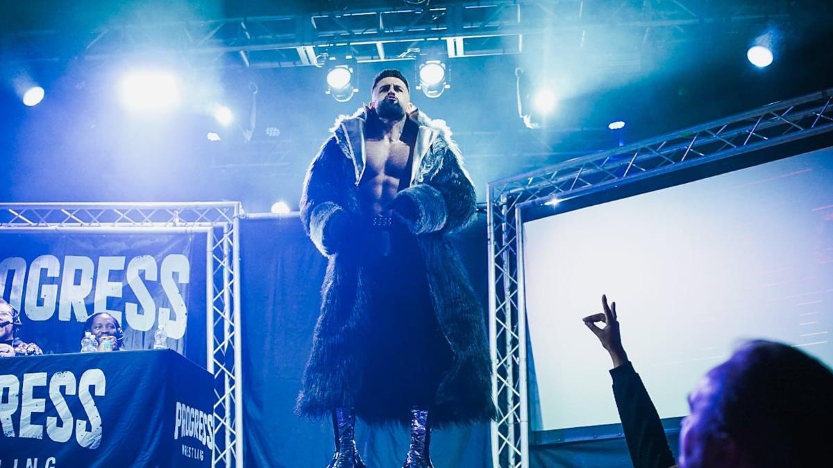 Drilla Moloney on the entrance ramp for PROGRESS