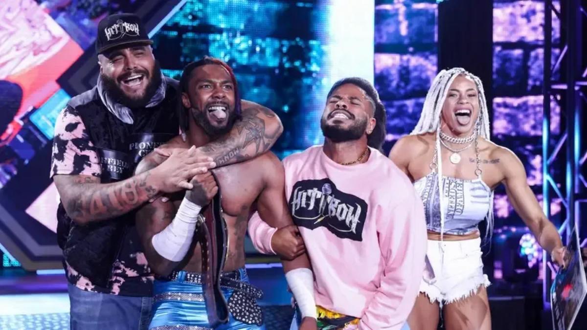 Hit Row on June 2021 episode of WWE NXT