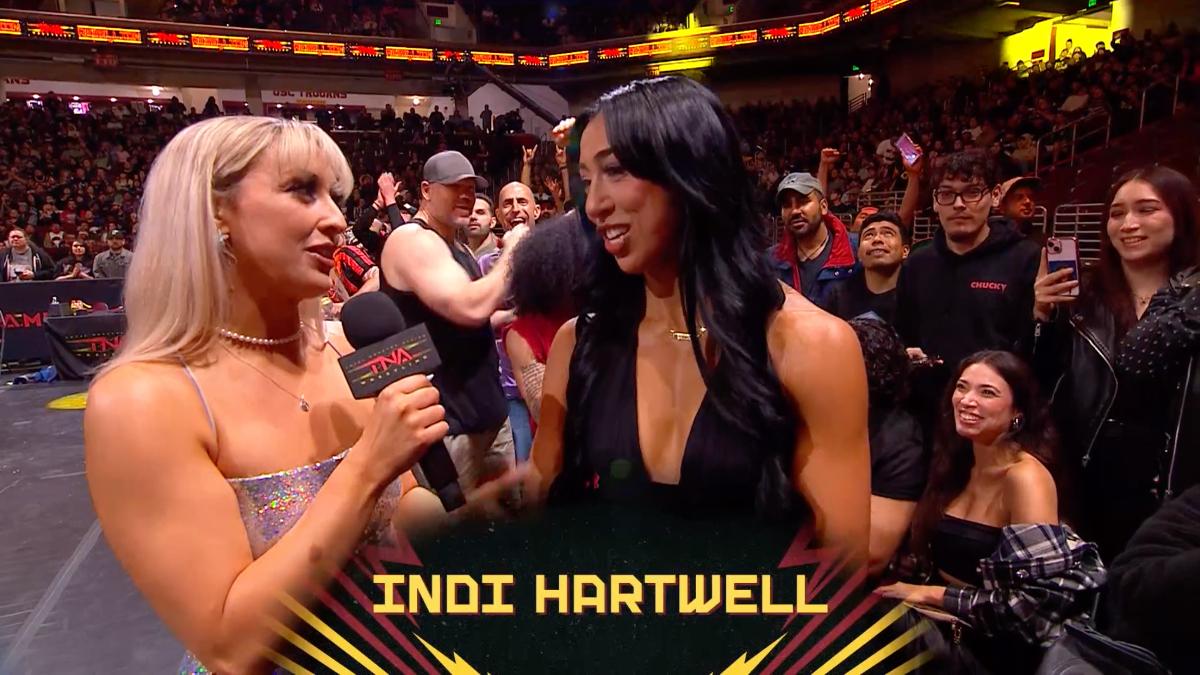 Indi Hartwell at TNA Rebellion 2025