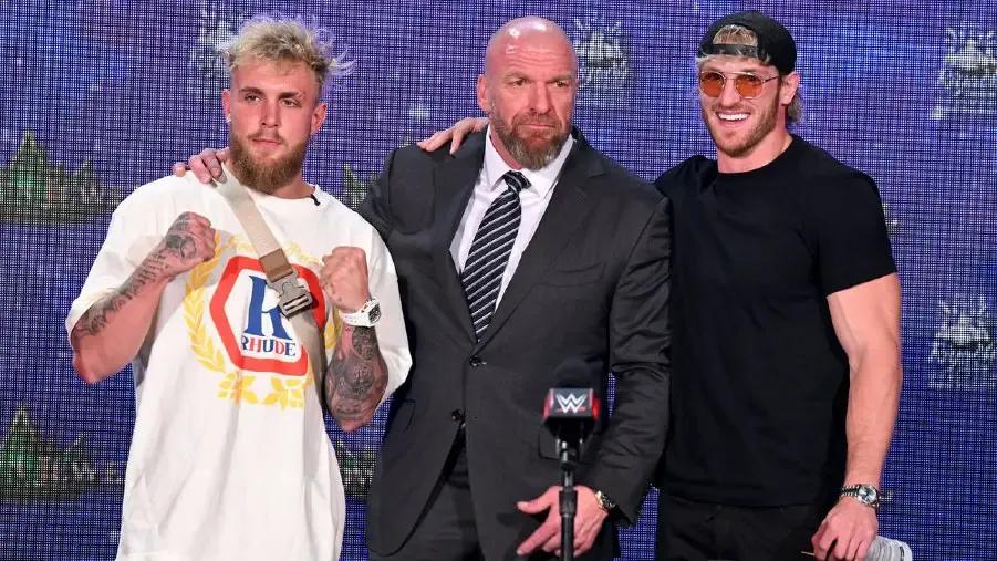 Jake Paul Logan Paul Triple H Crown Jewel 2022 Press Conference.jpg