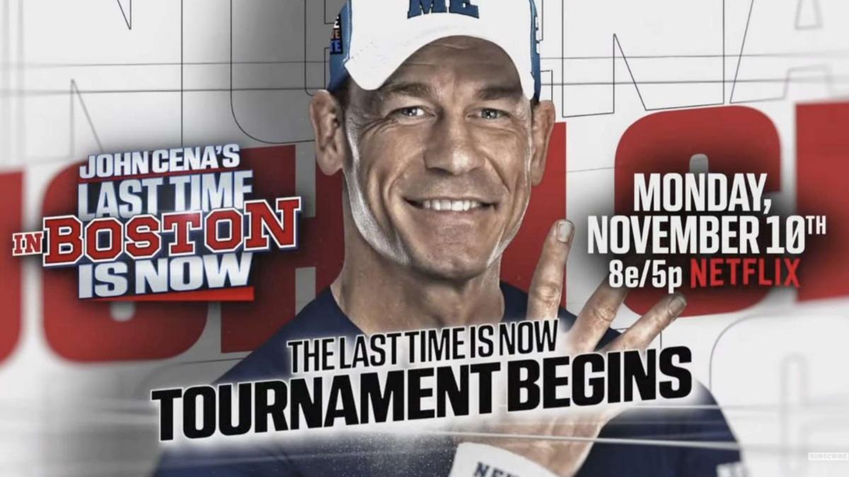 graphic for John Cena's Last Time Is Now tournament 