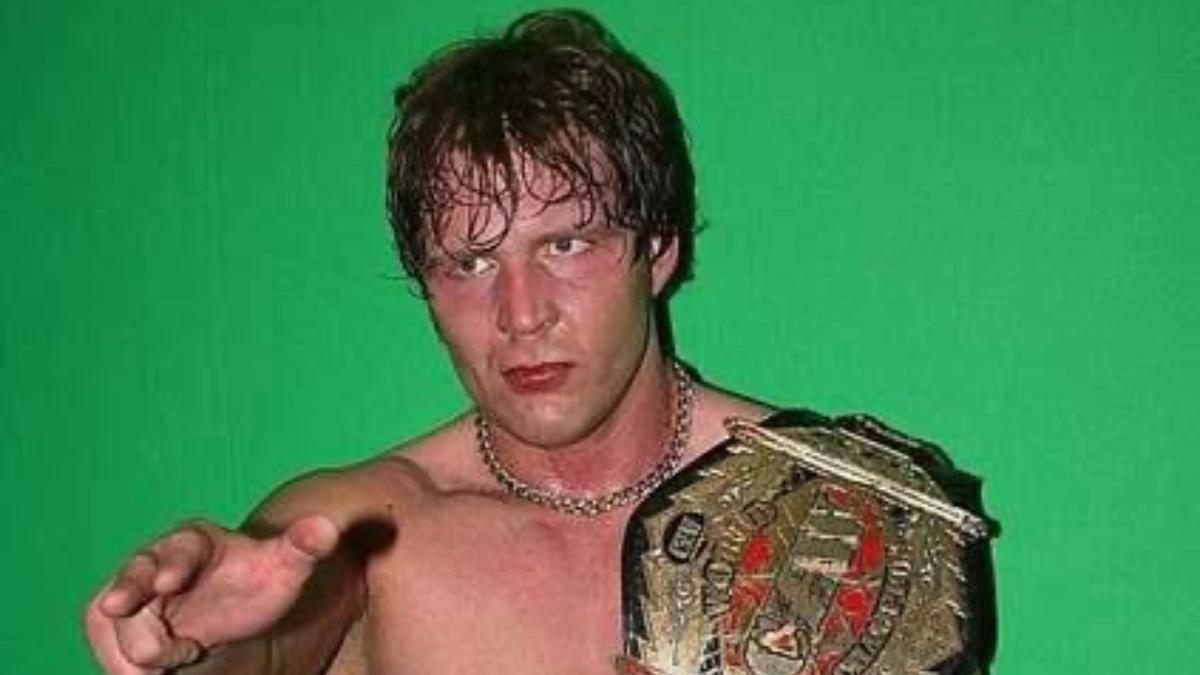 Jon Moxley with CZW World Title