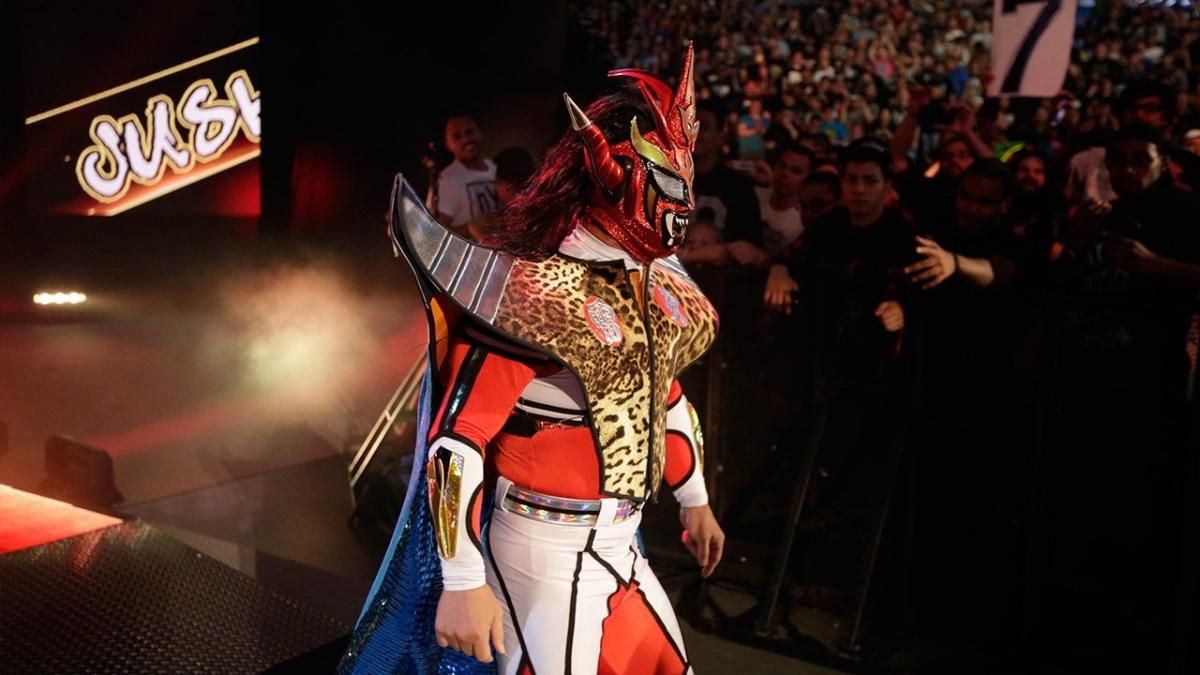 Jushin Liger walking to the ring