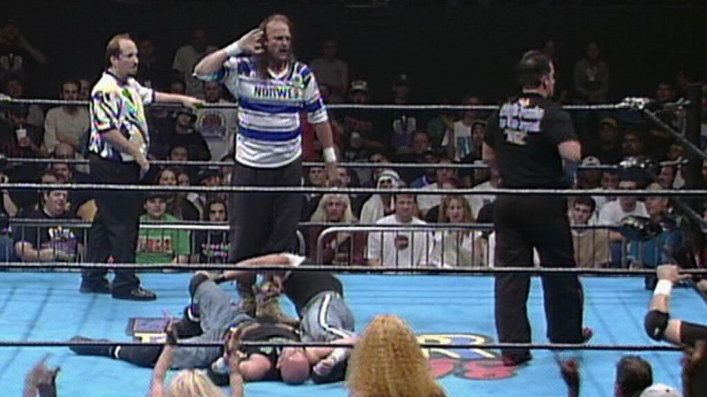 Justin Roberts at ECW November to Remember 1998