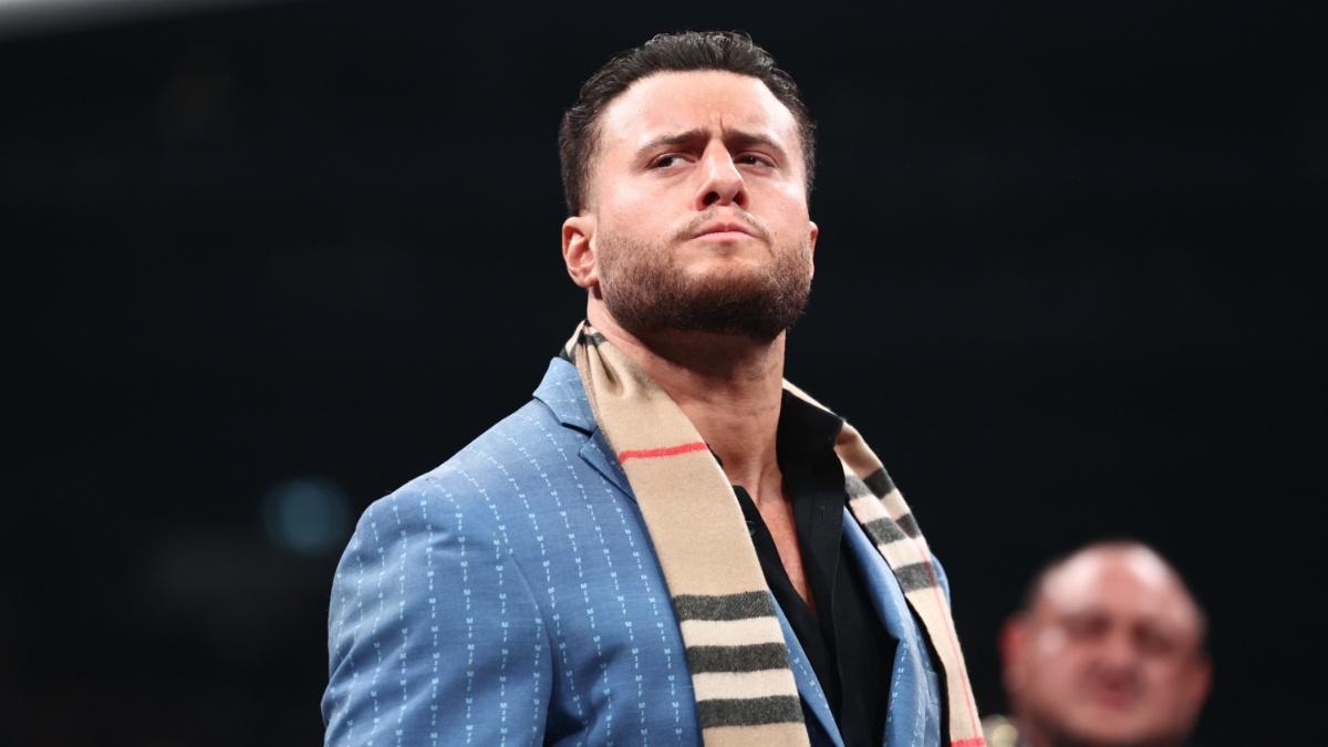 MJF standing in the ring on AEW Dynamite