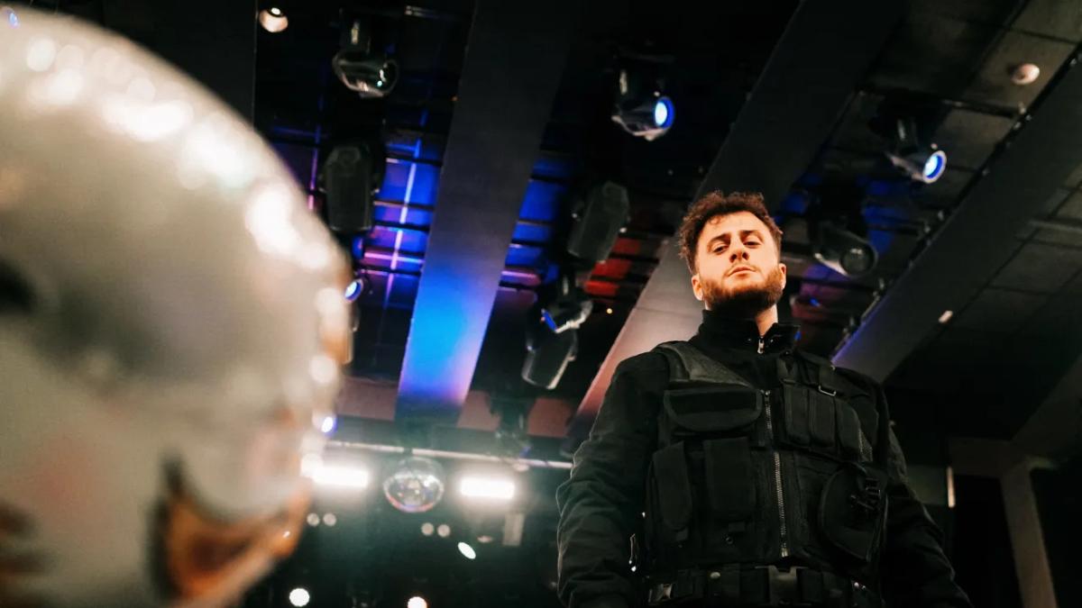 MJF looking down at a fallen Mistico at MLW Summer of the Beasts