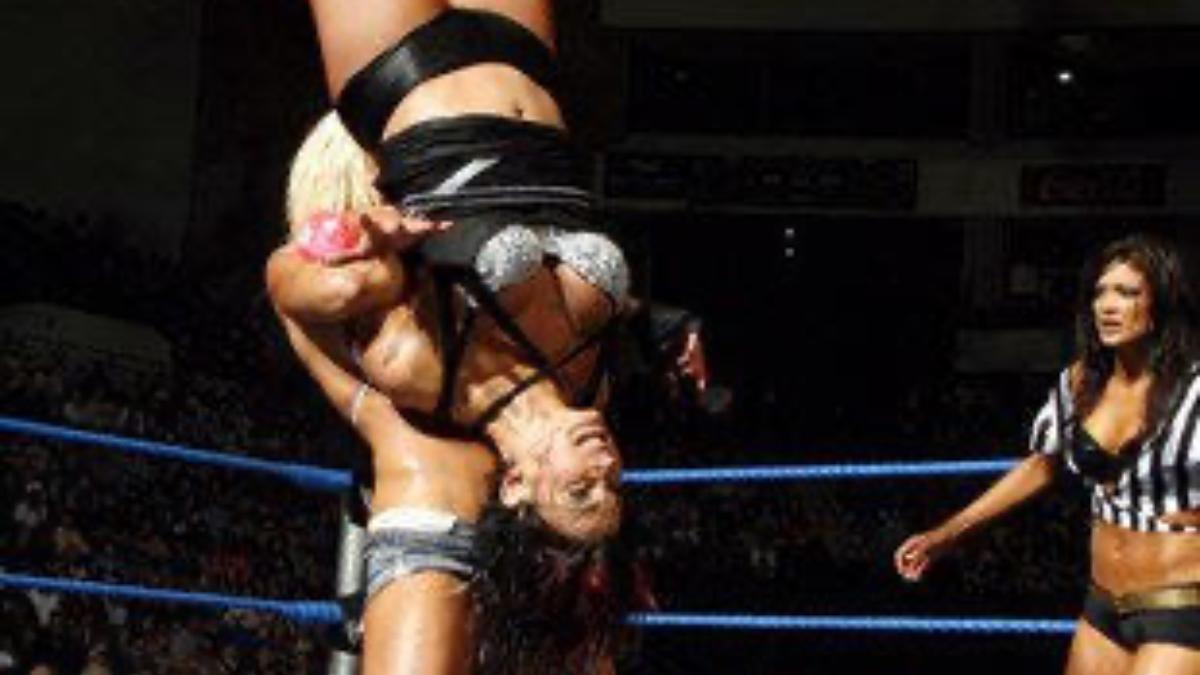 Michelle McCool hitting the Wings of Love 
