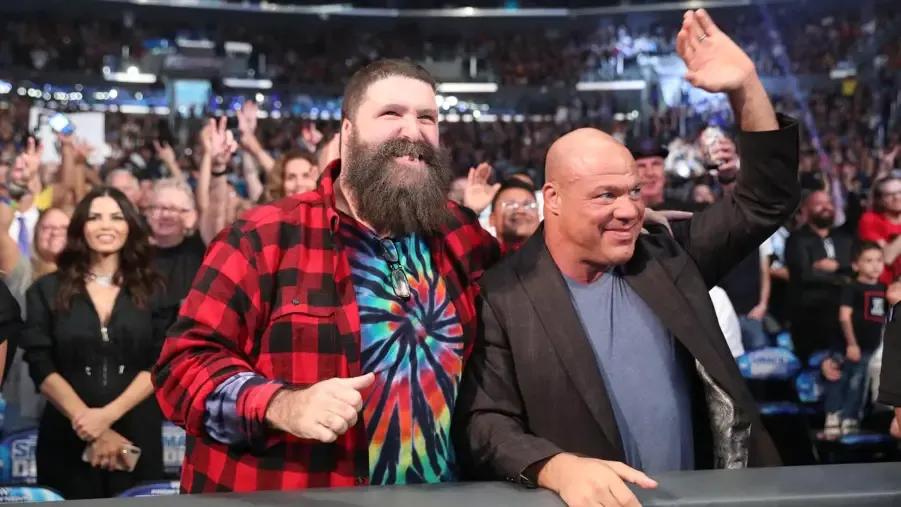 Mick Foley Kurt Angle SmackDown 2019 WWE.jpg