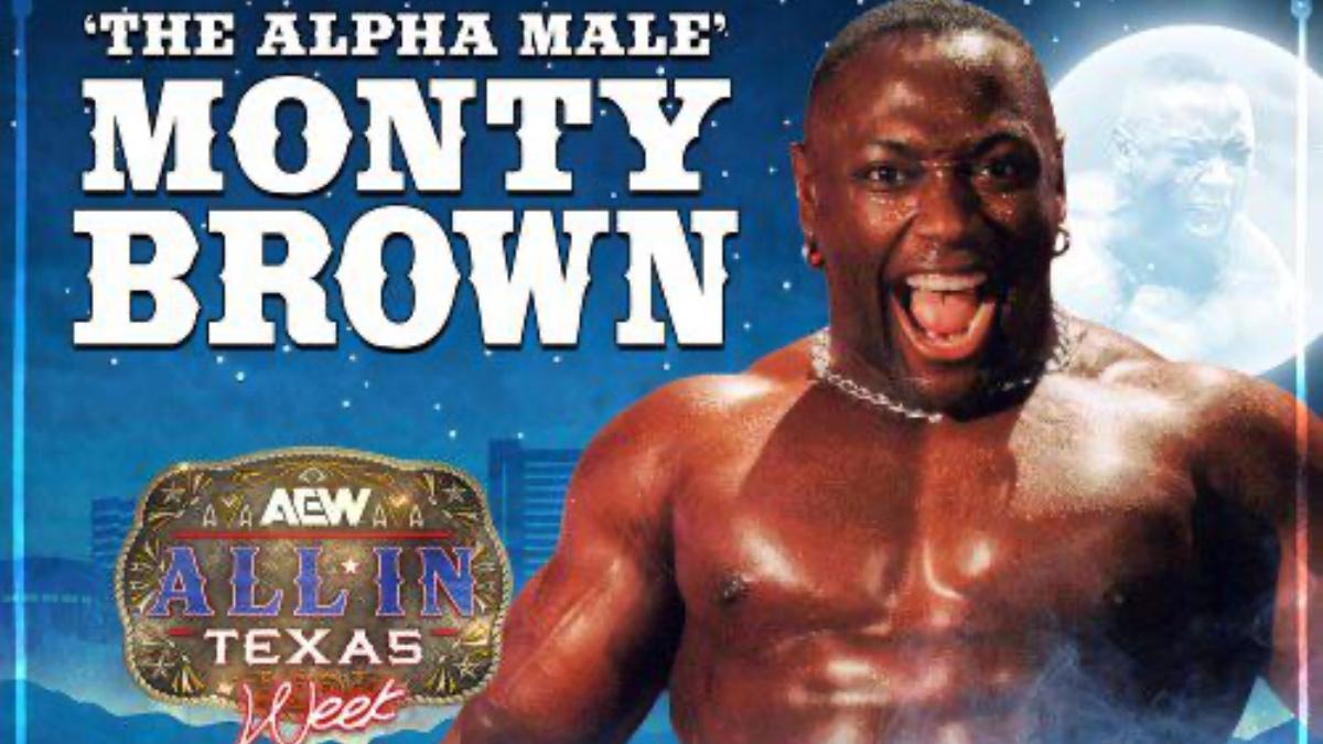 Graphic for Monty Brown's appearance at Starrcast 2025