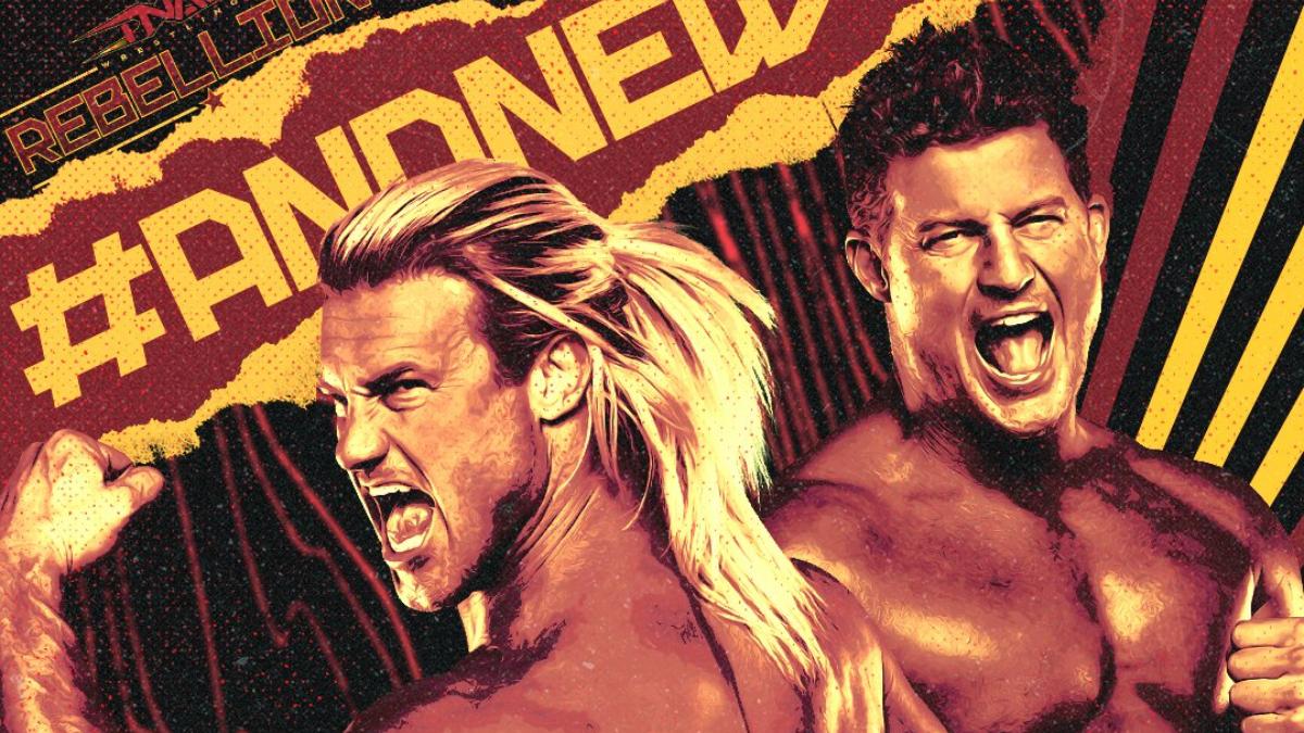 Graphic for Nic Nemeth and Ryan Nemeth at TNA Rebellion 2025