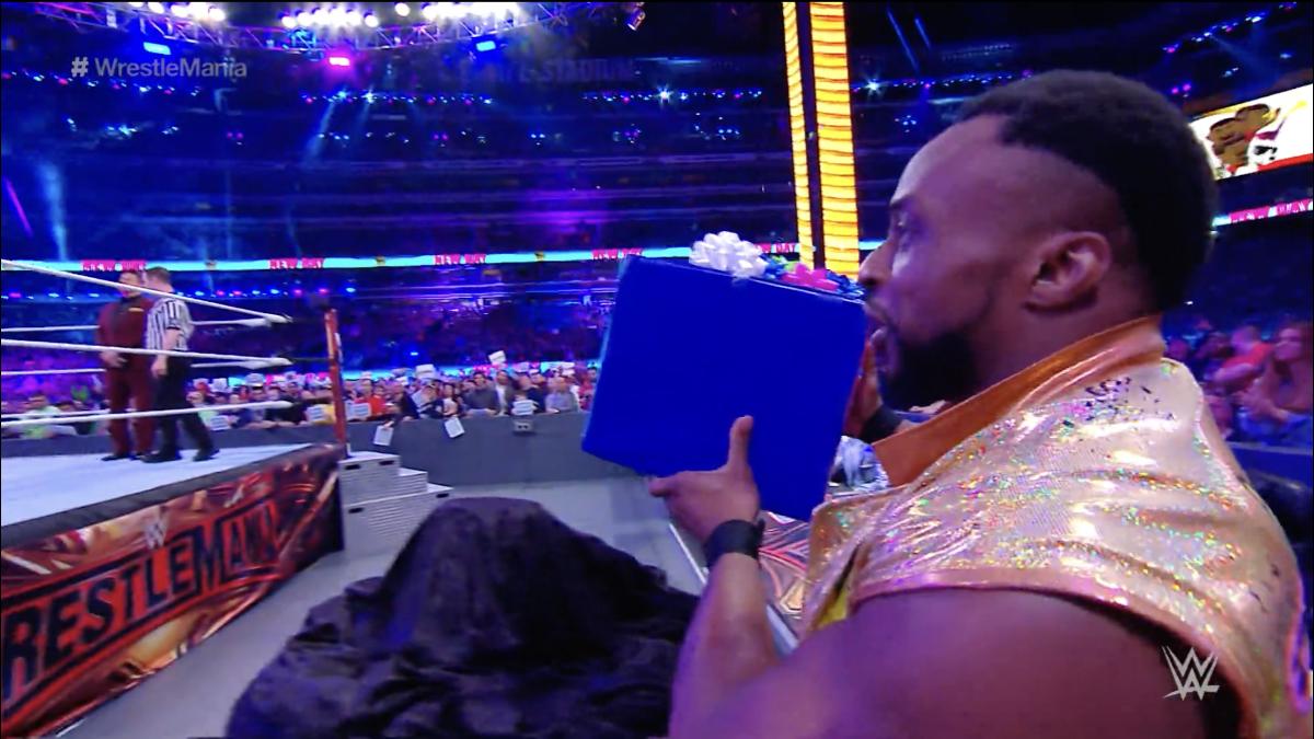Plinth at WWE WrestleMania 35