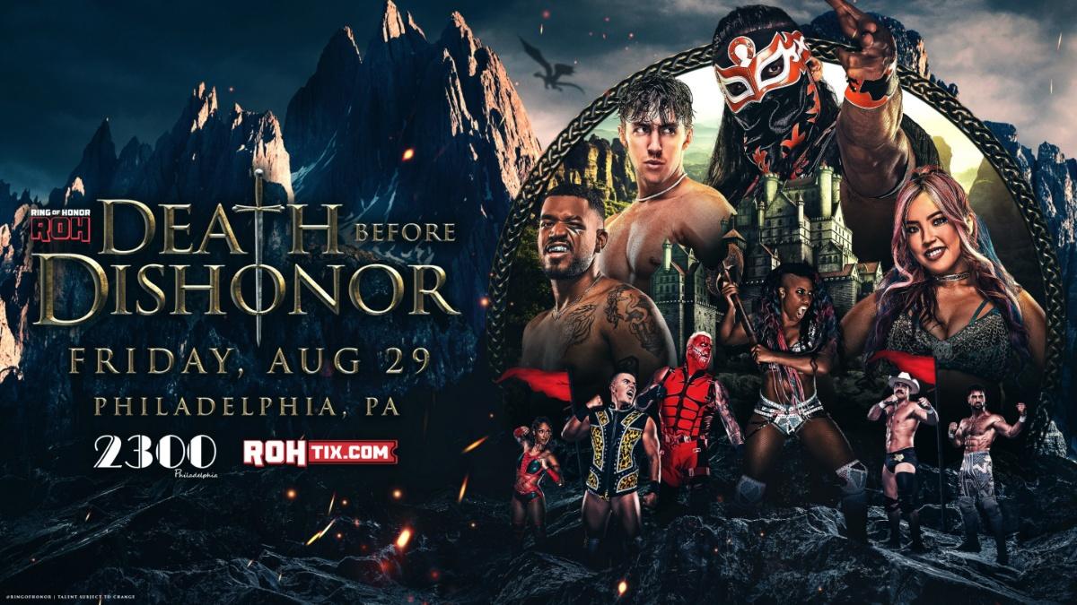 poster for ROH Death Before Dishonor 2025