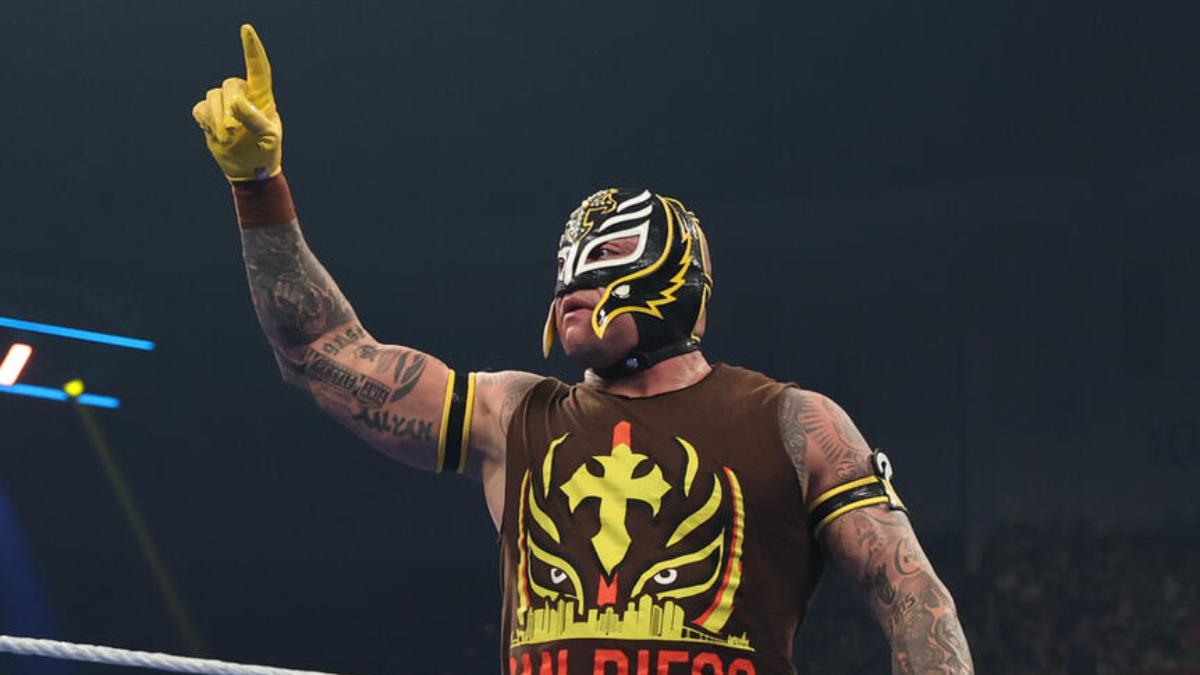 Rey Mysterio on January 2025 episode of WWE SmackDown