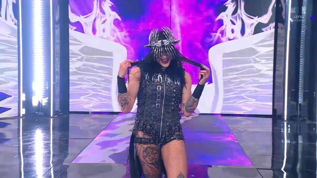 Batman Who Laughs inspired Rhea Ripley outfit