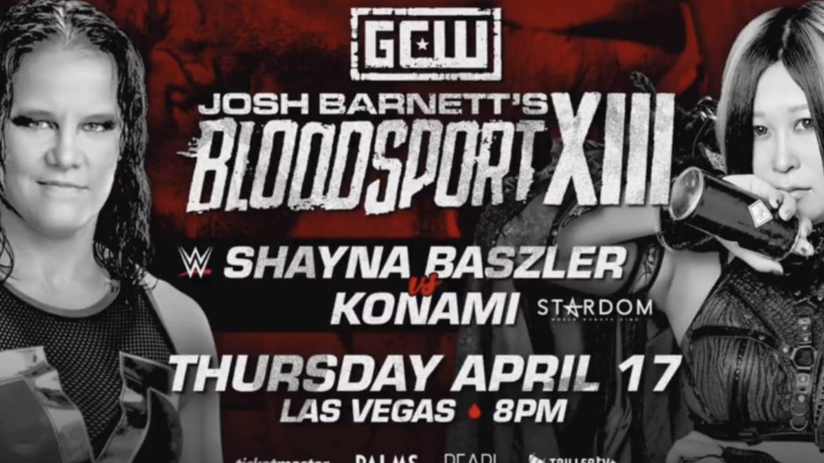 Poster for Shayna Baszler at Bloodsport XIII