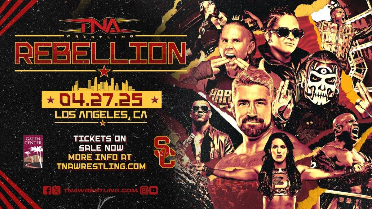 TNA Rebellion 2025 poster