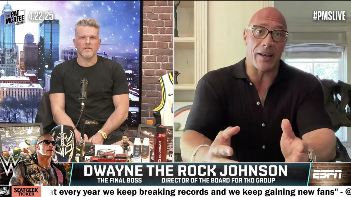 The Rock of Pat McAfee Show 