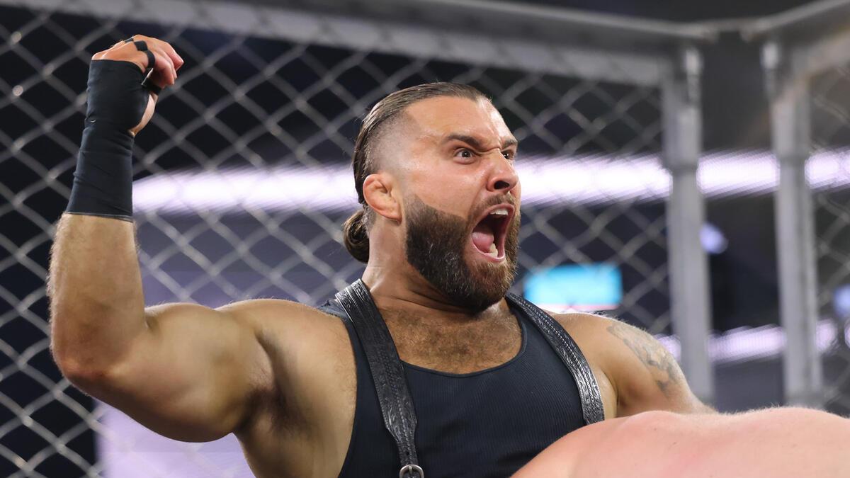 Tony D'Angelo shouting on February 2025 episode of WWE NXT