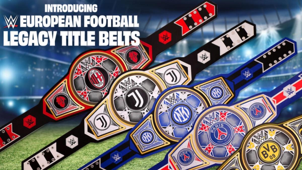 European football titles WWE