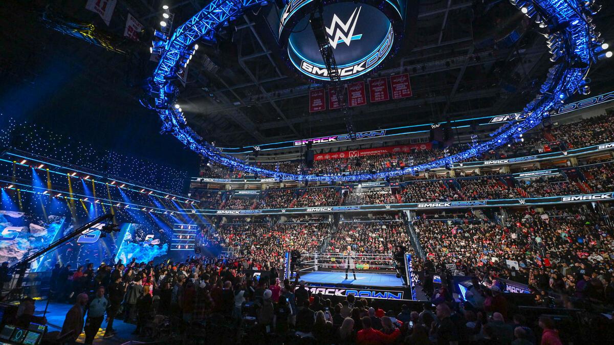 WWE SmackDown set