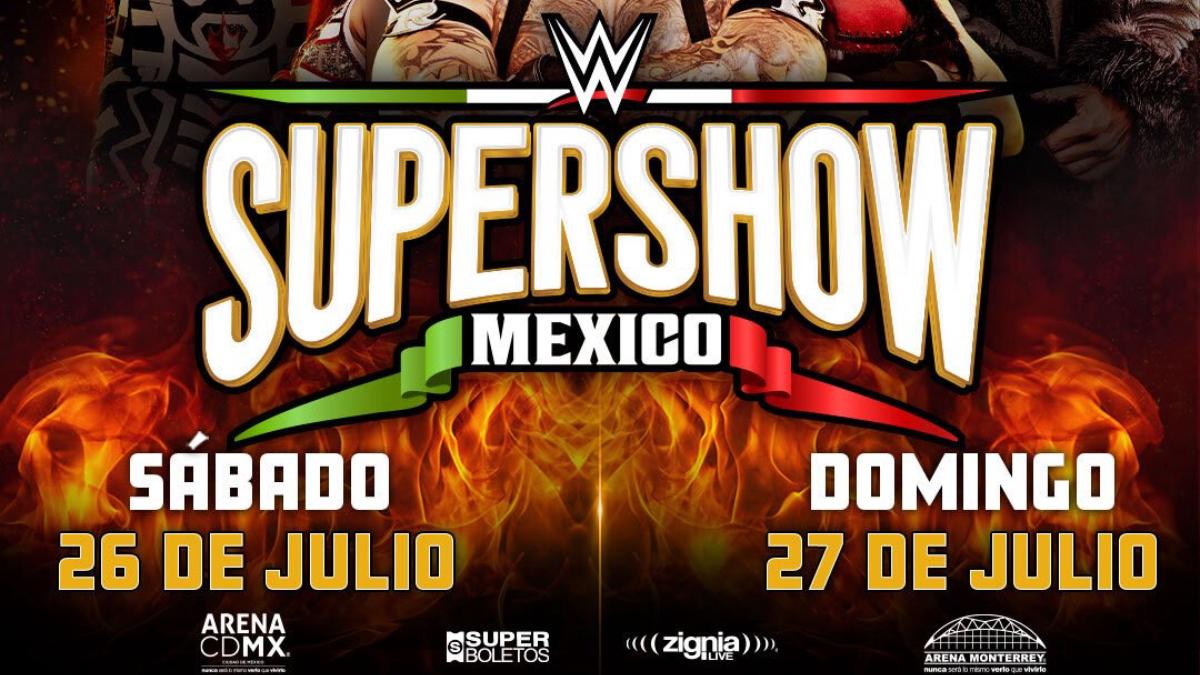 Poster for WWE Supershow Mexico 2025