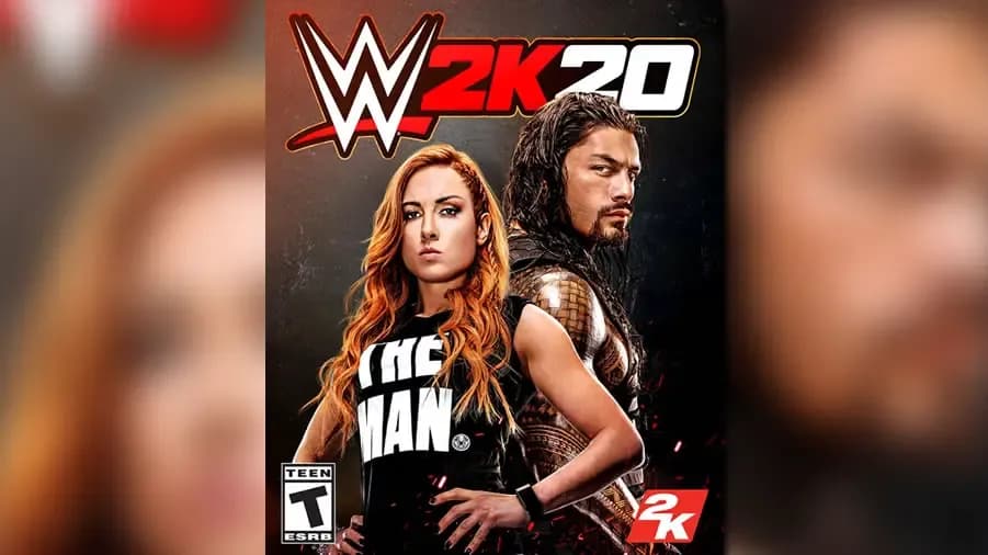 WWE 2K20 COVER