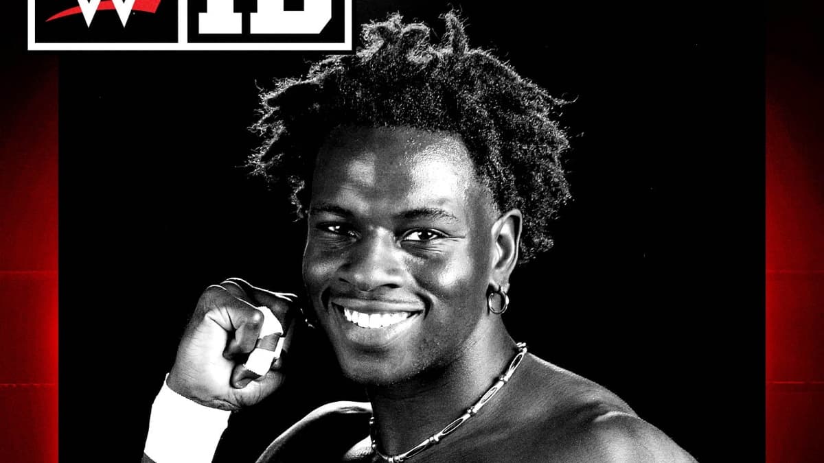 Cappuccino Jones' WWE ID graphic