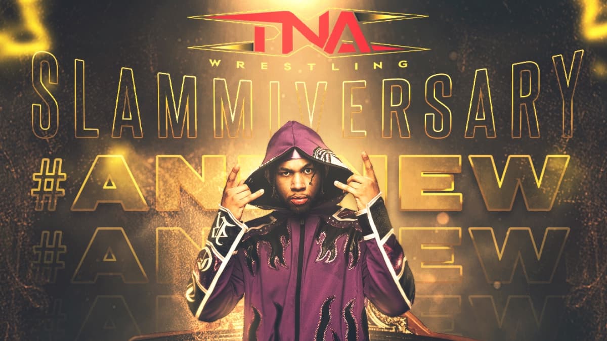 Graphic for Leon Slater at TNA Slammiversary 2025