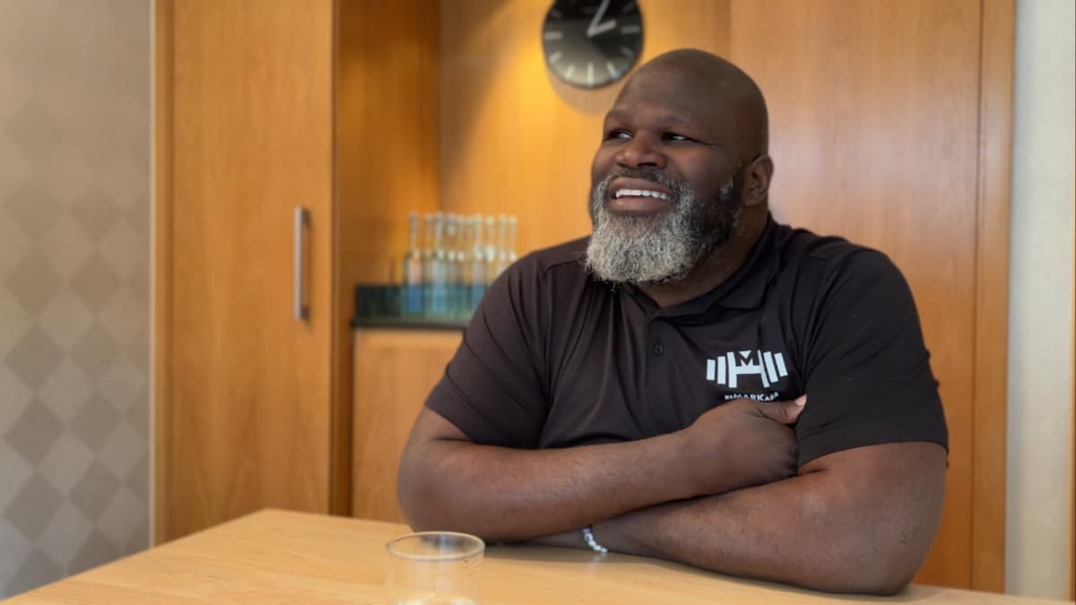 Mark Henry smiling