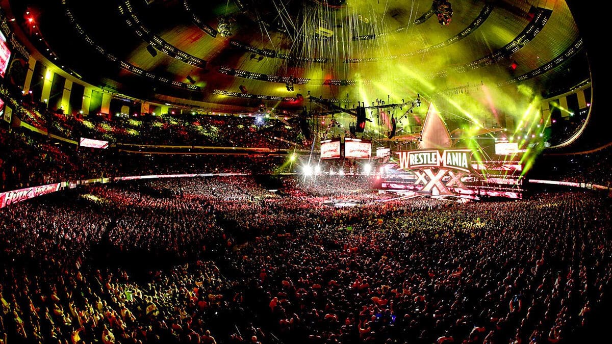 New Orleans Superdome for WWE WrestleMania 30