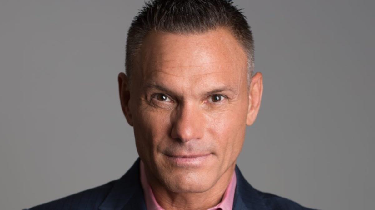 Kevin Harrington looking straight ahead